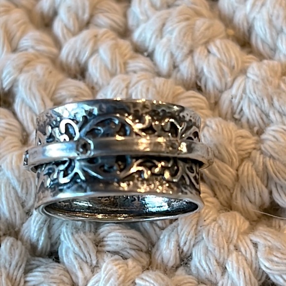 Jewelry - Paz Silver 925 Spinner Ring Made in Israel Size 9.5